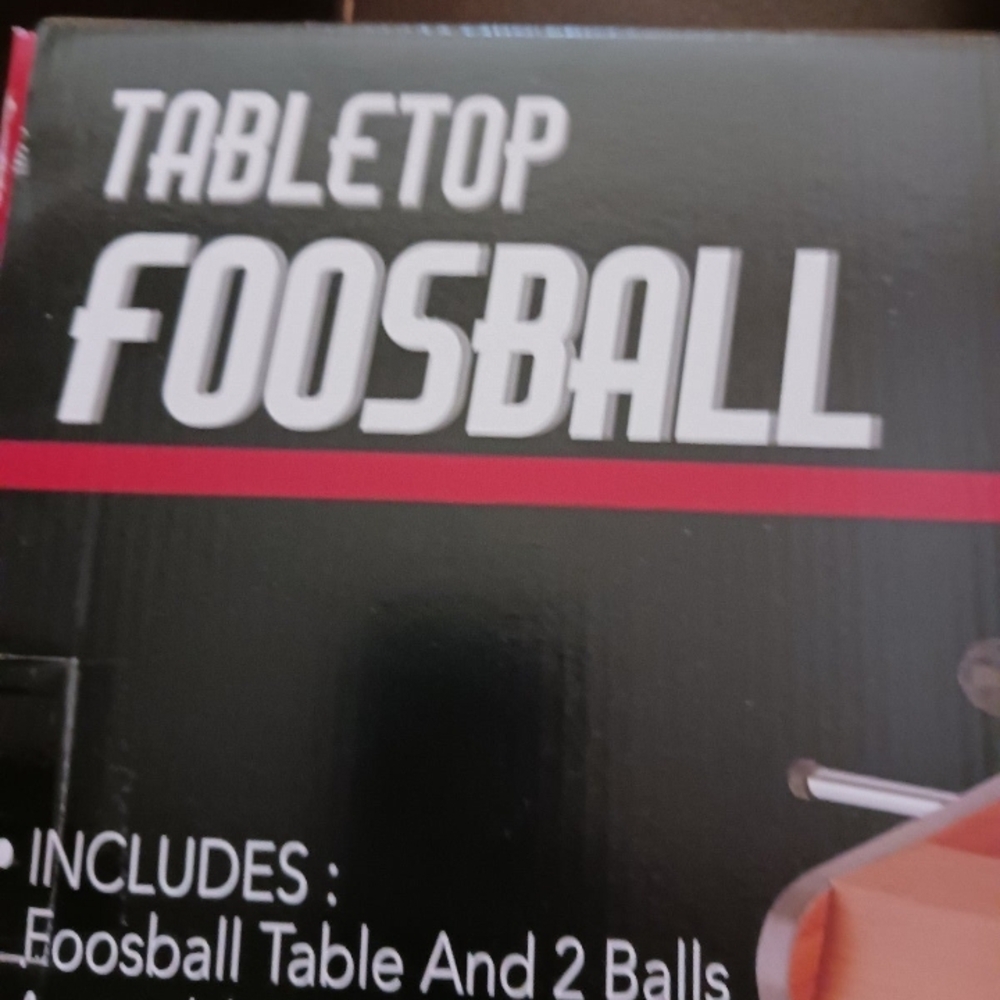 Christmas Time!!!Tabletop Foosball Game